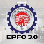 Illustration showing EPFO withdrawal process and new digital features 2025